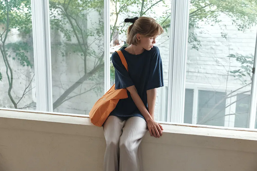 YURT TOA Eco Bag Cotton Tote Shoulder Bag (3 Colors) Detail