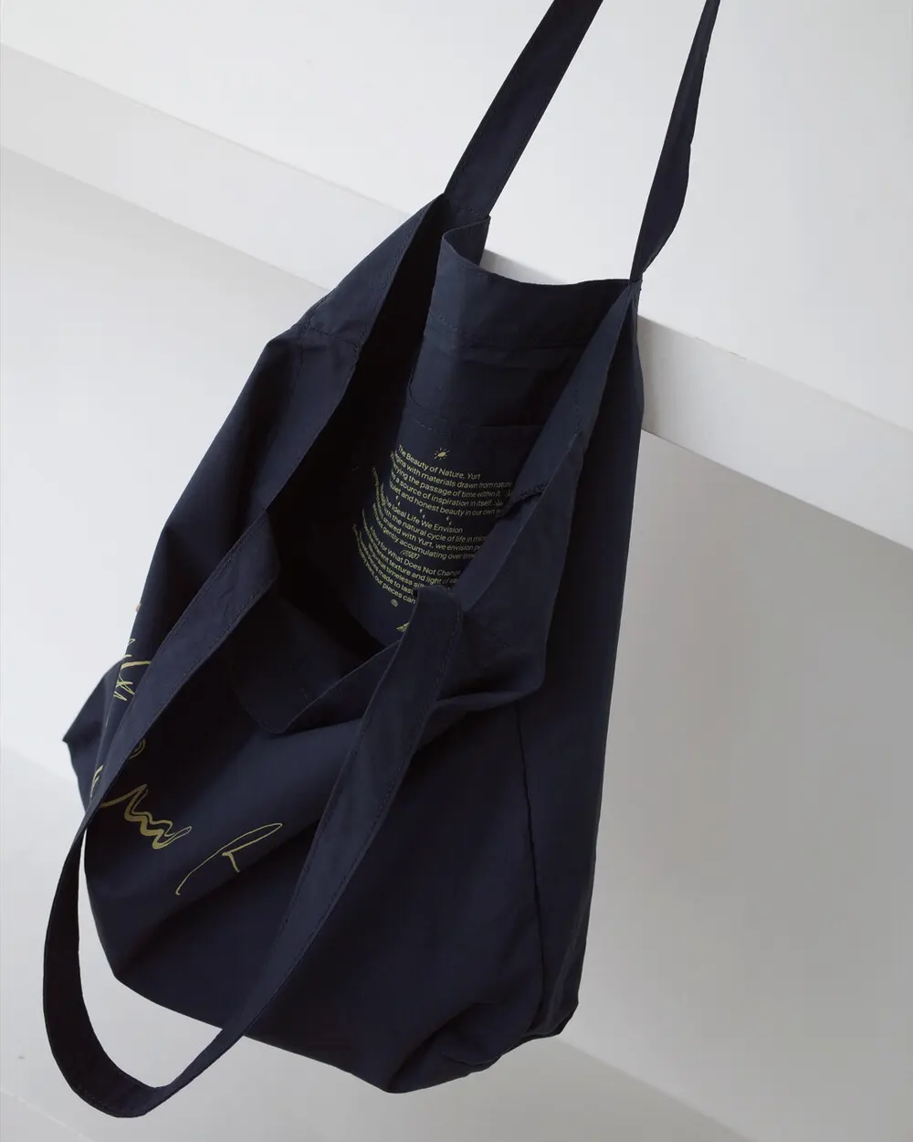 YURT TOA Eco Bag Cotton Tote Shoulder Bag (3 Colors) Detail