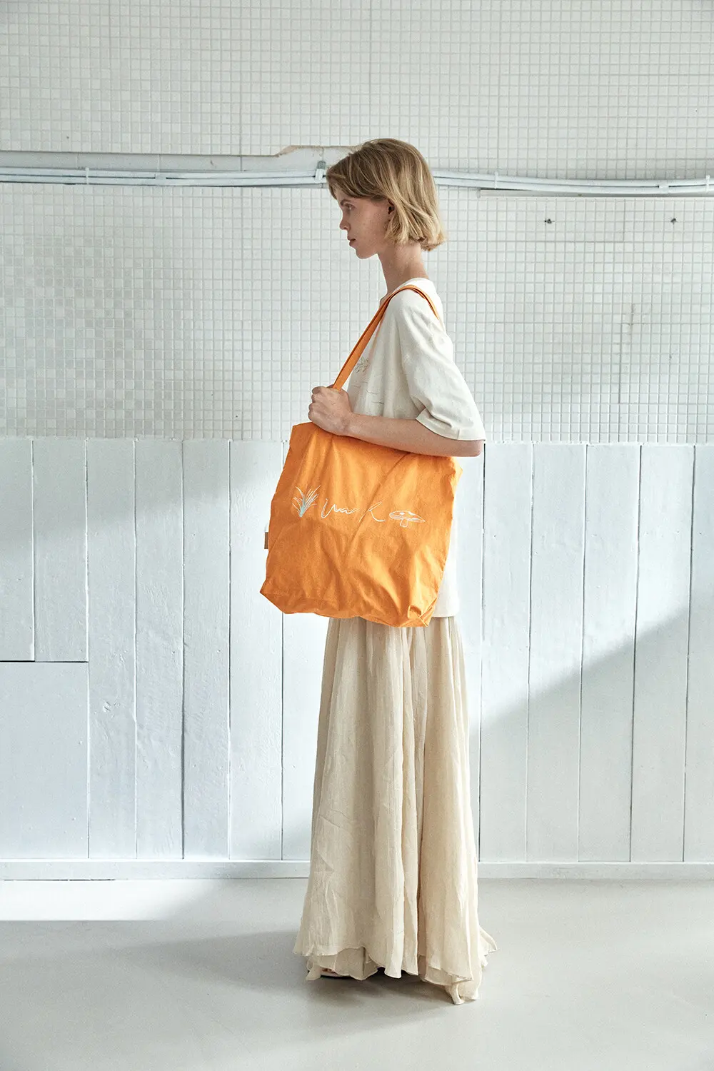 YURT TOA Eco Bag Cotton Tote Shoulder Bag (3 Colors) Detail