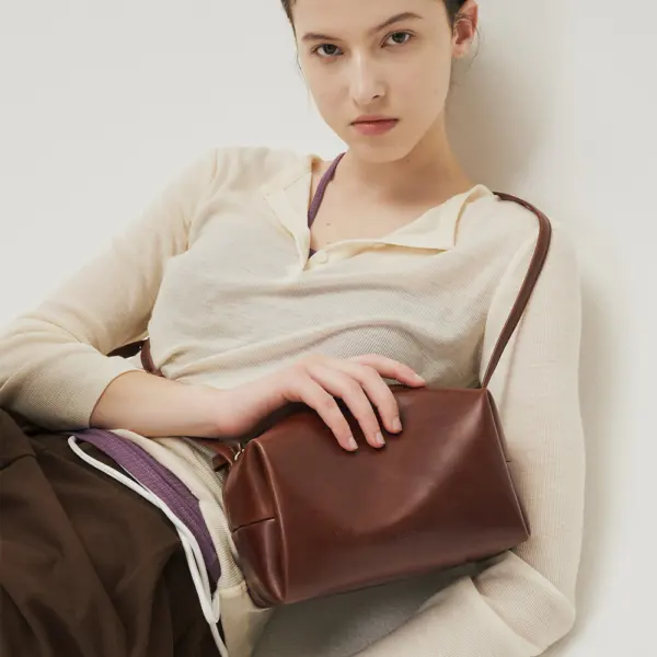 YURT Tofu Leather Shoulder Crossbody Bag
