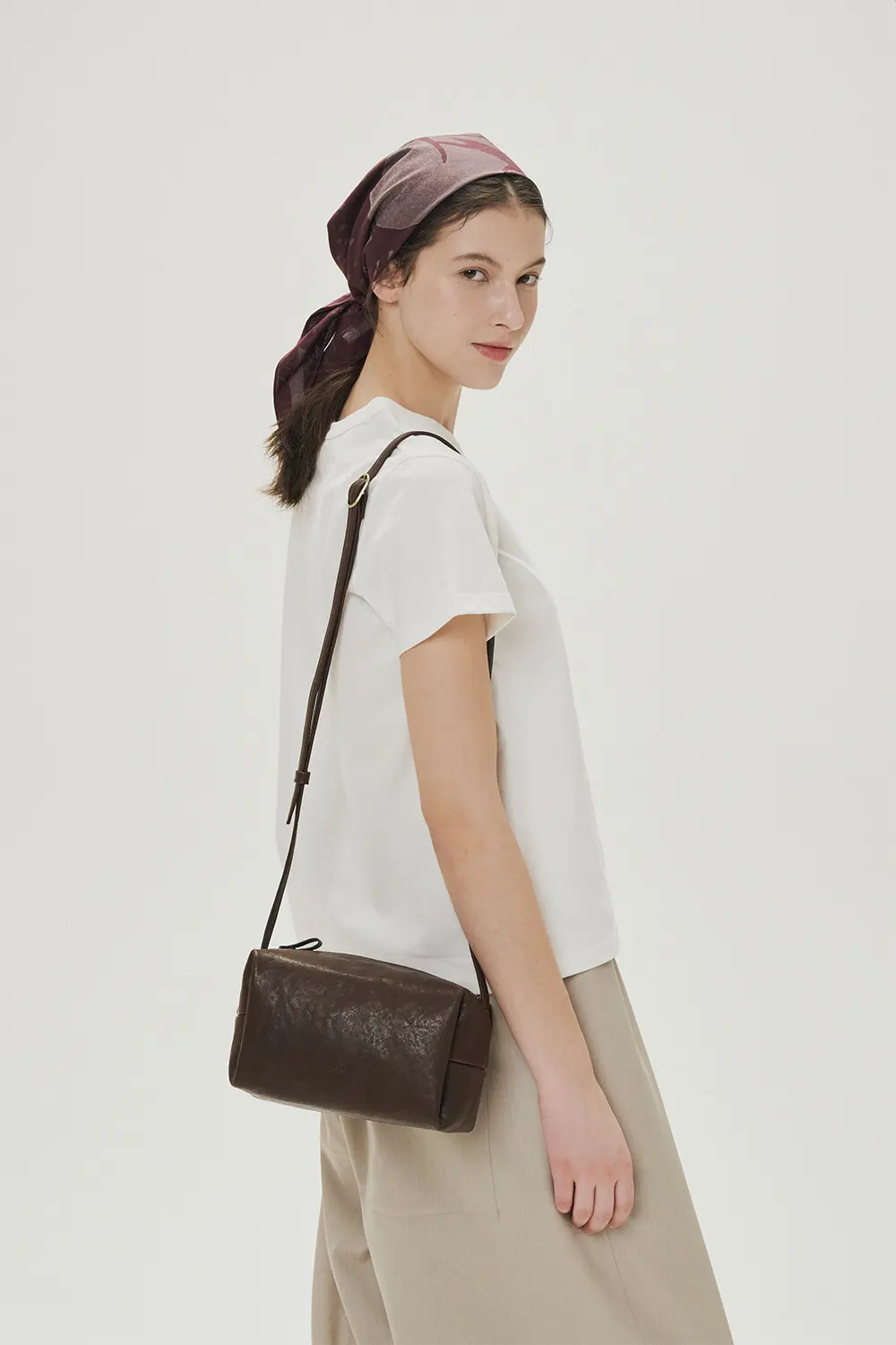YURT Tofu Leather Shoulder Crossbody Bag