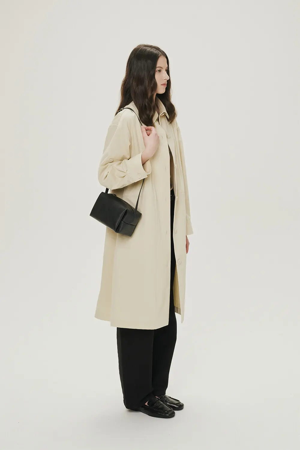 YURT Tofu Leather Shoulder Crossbody Bag (4 Colors) Detail