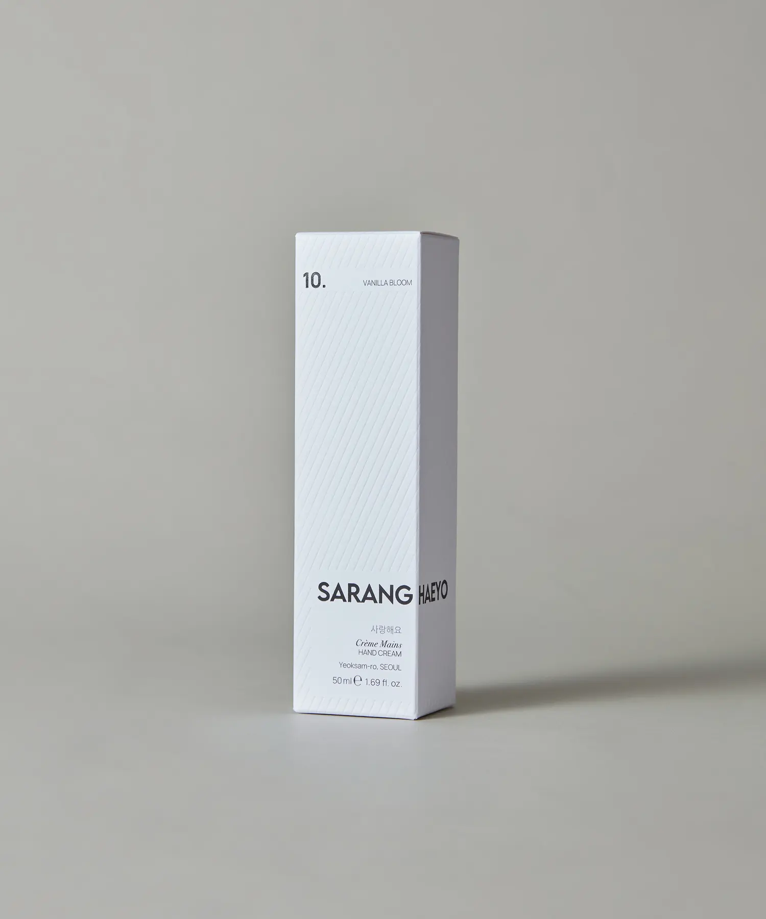 SARANGHAEYO 10. VANILLA BLOOM Hand Cream 50ml