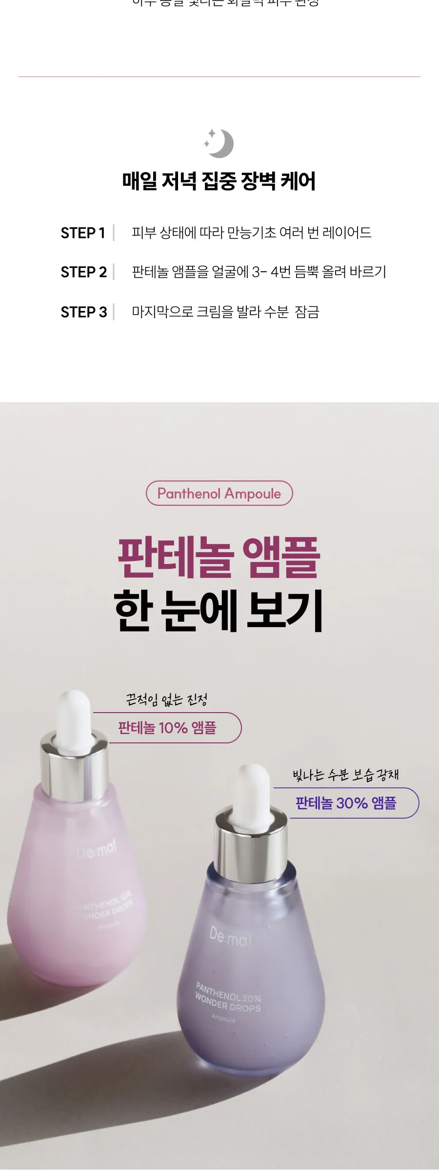 판테놀 10% 앰플 60ml Detail