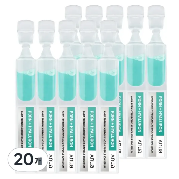 Anua PDRN Hyaluronic Acid Capsule 100 Serum 1ml x 20ea
