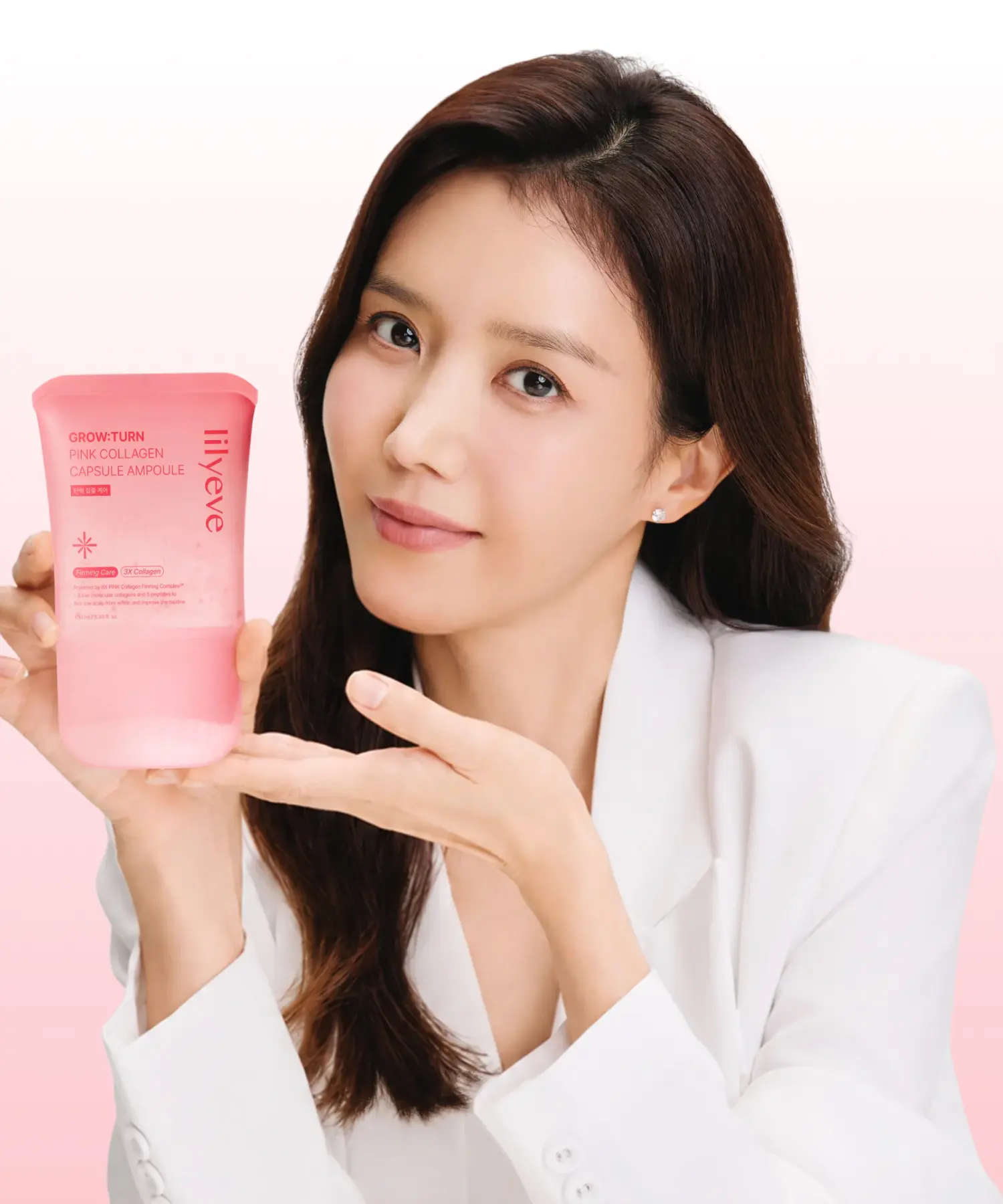 Lilyeve GROW:TURN Pink Collagen Capsule Ampoule 100ml