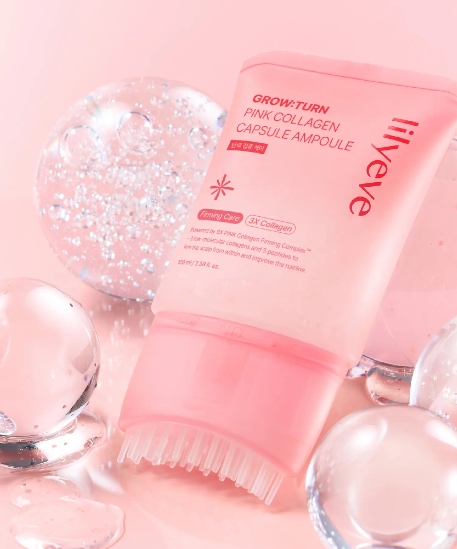 Lilyeve GROW:TURN Pink Collagen Capsule Ampoule 100ml