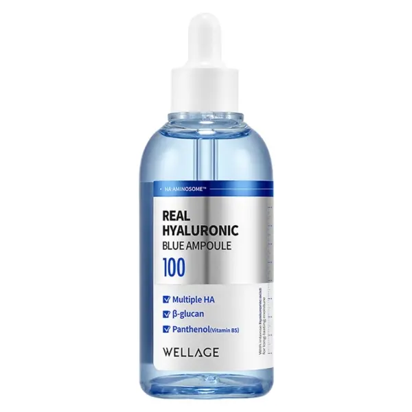 WELLAGE Real Hyaluronic Blue Ampoule 100 100ml