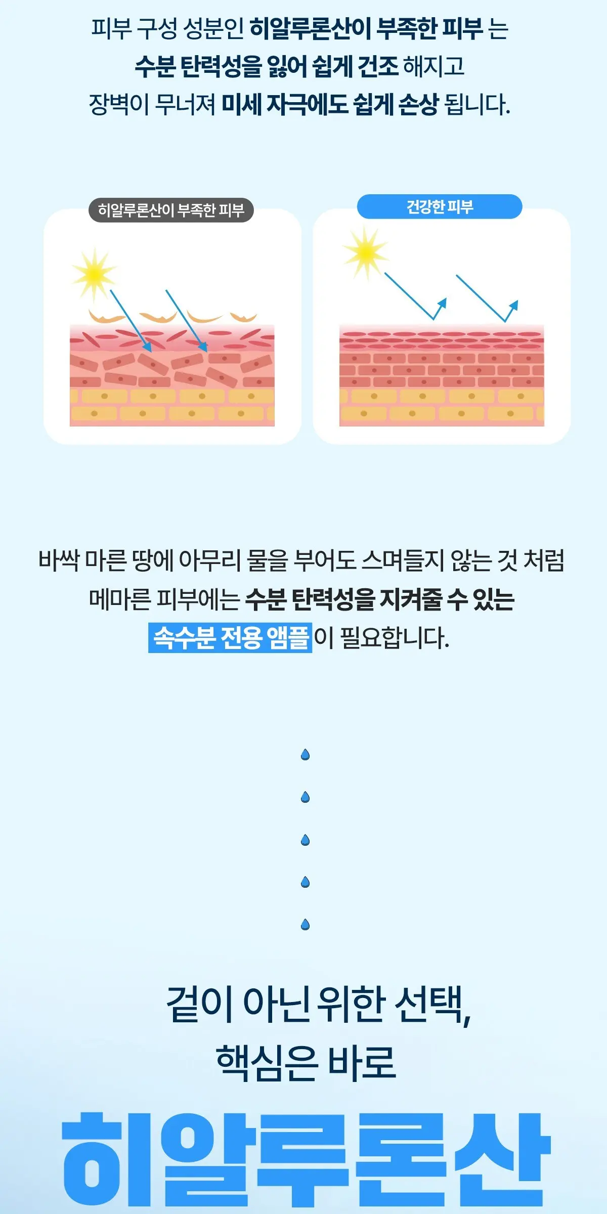 웰라쥬 리얼 히알루로닉 블루 앰플, 100ml, 1개 Detail