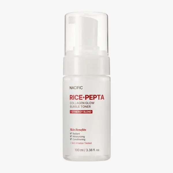 NACIFIC RICE+PEPTA Collagen Glow Bubble Toner 100ml