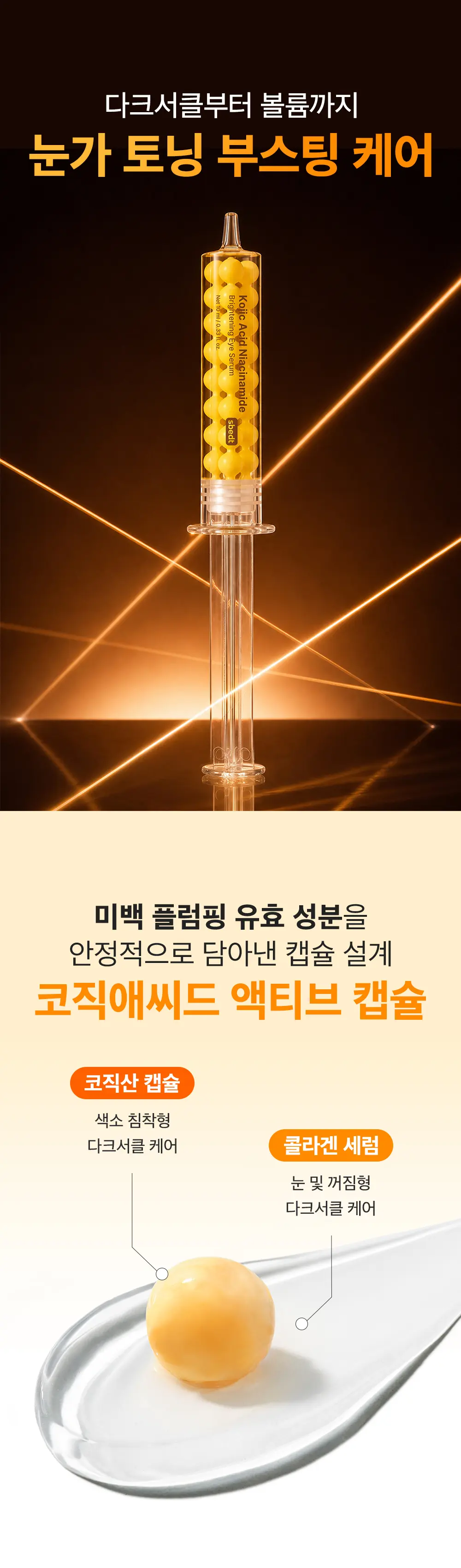 코직산 나이아신아마이드 브라이트닝 아이세럼 10ml Detail