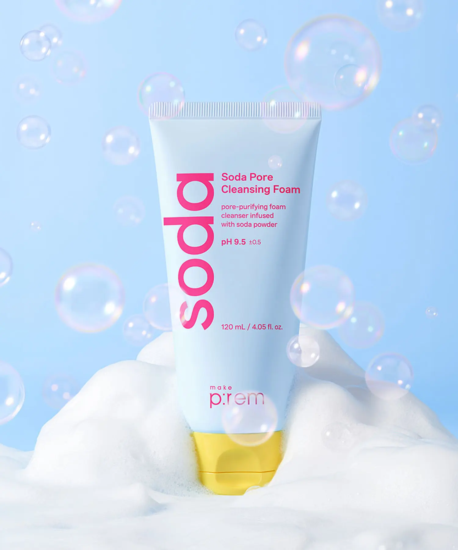 make p:rem Soda Pore Cleansing Foam 120ml