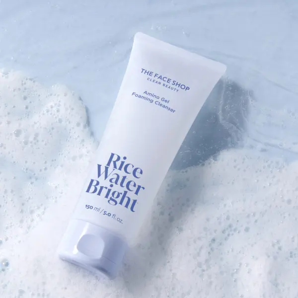 THE FACE SHOP Rice Water Bright Amino Gel Foaming Cleanser 150ml