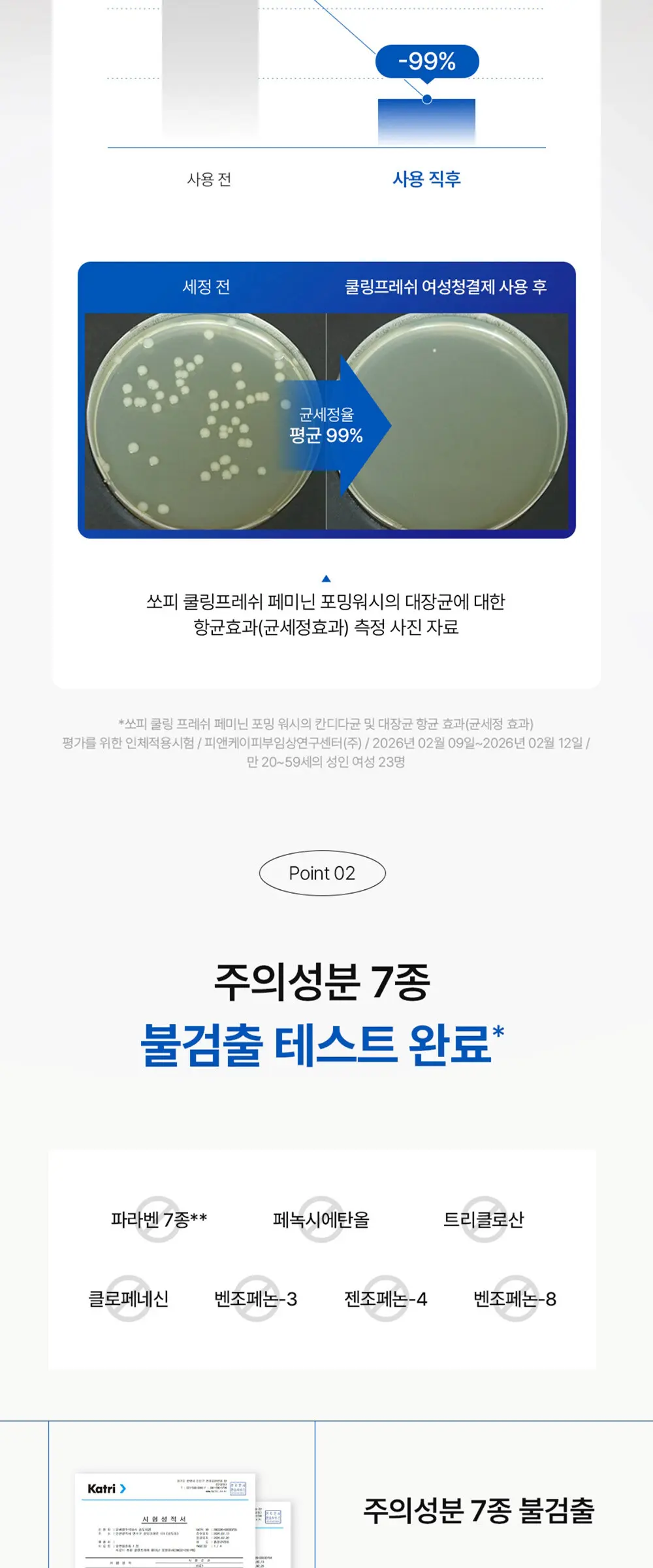쿨링프레쉬 여성청결제 150ml Detail
