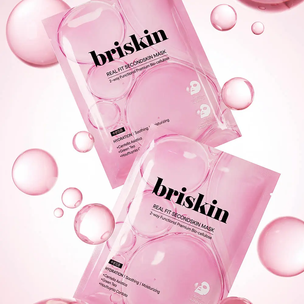 briskin Real Fit Second Skin Mask Moisture Intensive 28g*5sheets