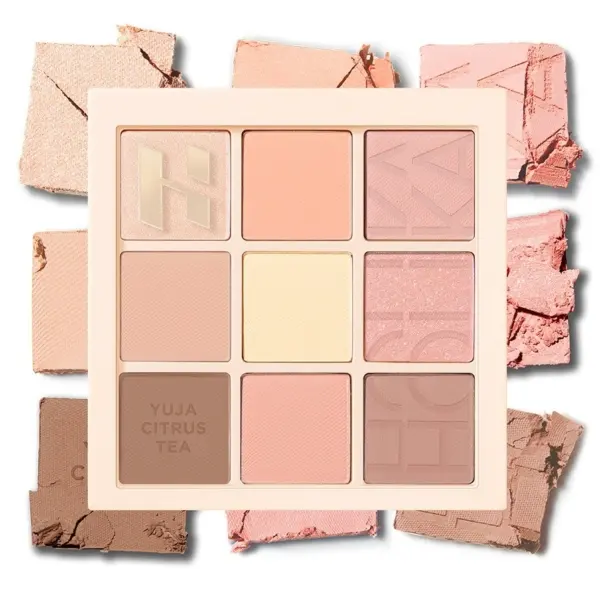 HOLIKA HOLIKA My Fave Mood Eye Palette - 15 Yuzu Citrus Tea