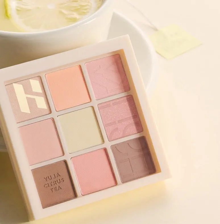 HOLIKA HOLIKA My Fave Mood Eye Palette - 15 Yuzu Citrus Tea