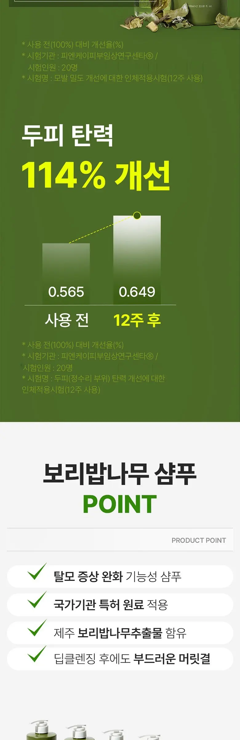 닥터방기원 보리밥나무 탈모 샴푸, 1L, 1개 Detail