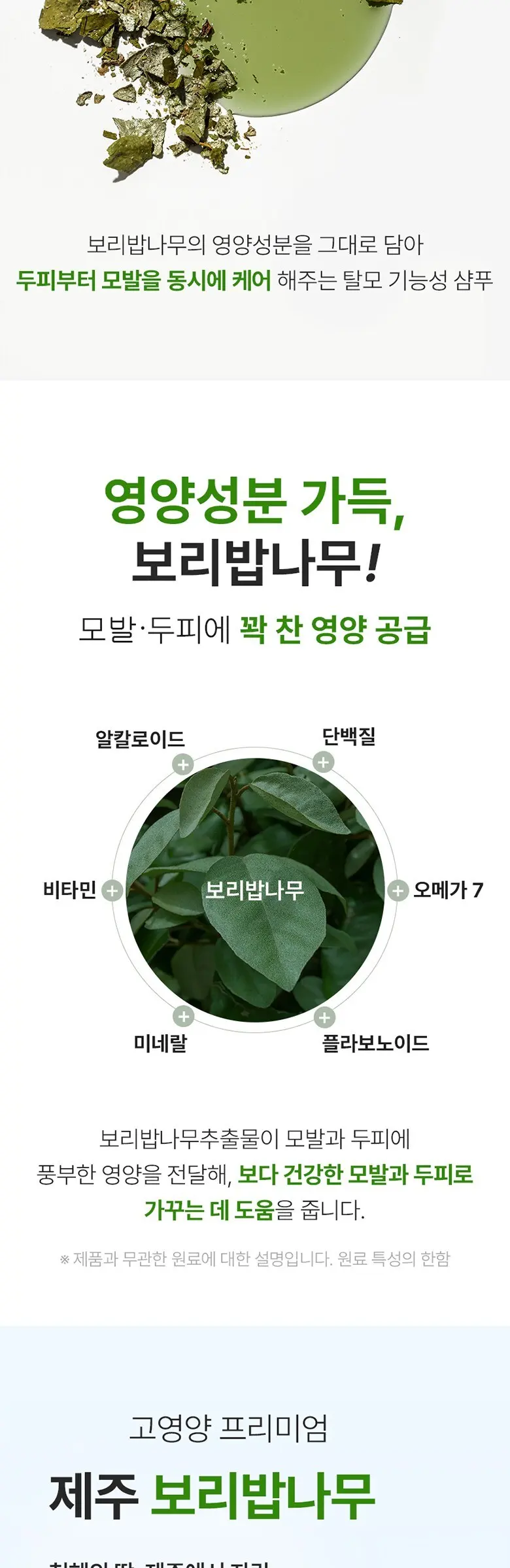 닥터방기원 보리밥나무 탈모 샴푸, 1L, 1개 Detail