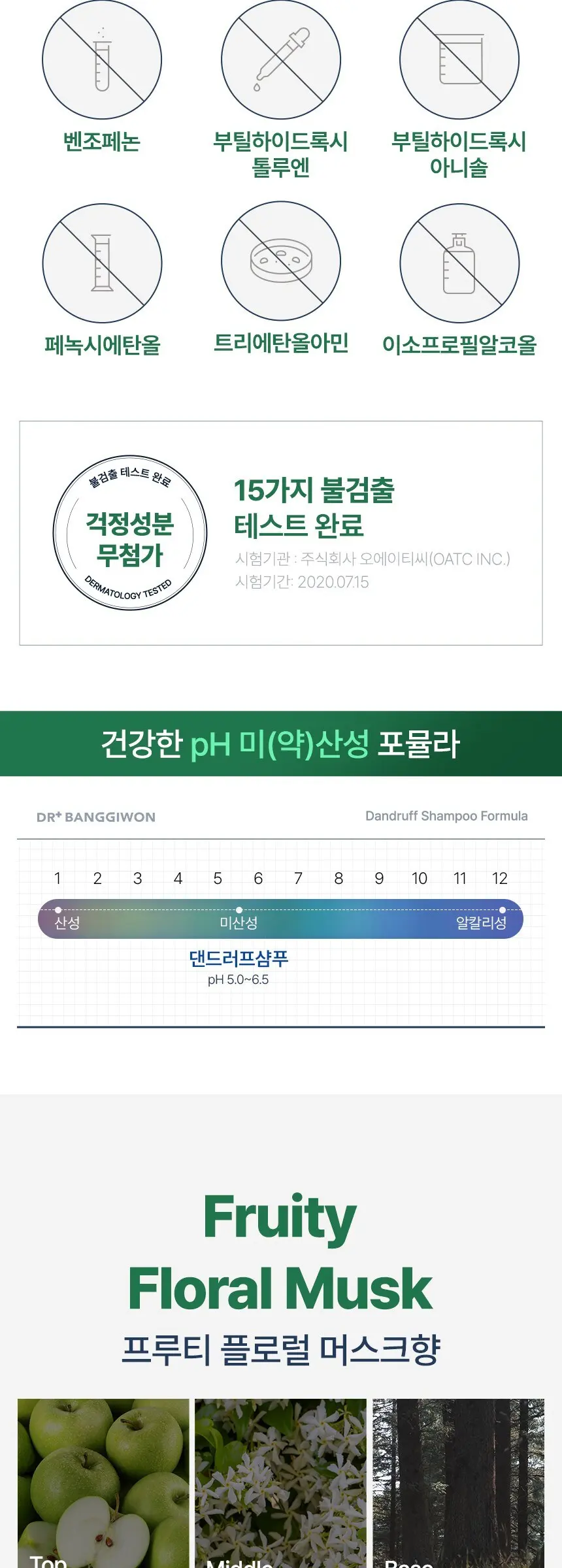 닥터방기원 댄드러프 비듬케어 탈모샴푸, 1L, 1개 Detail