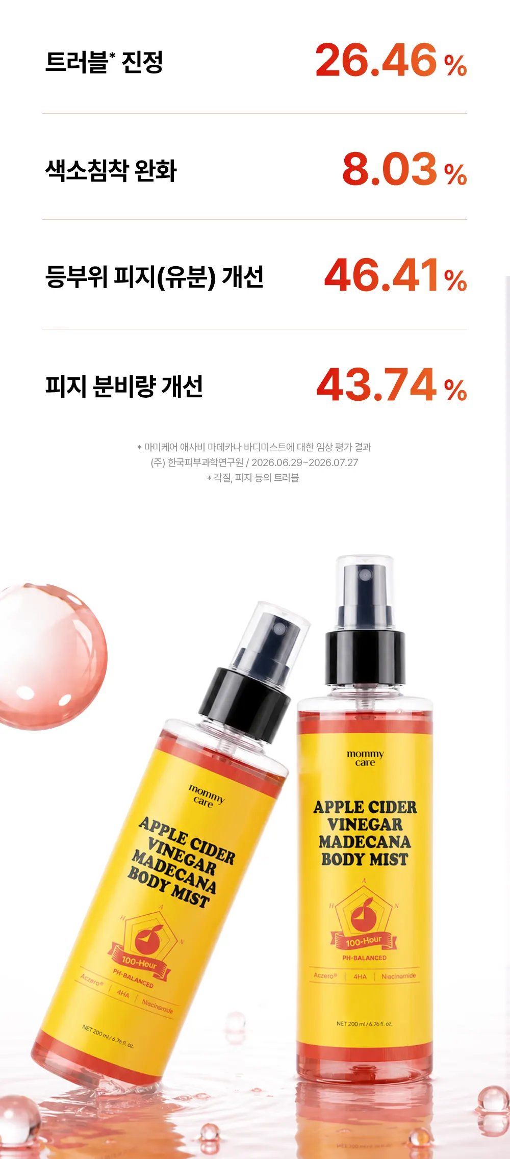 애사비 마데카나 바디 미스트 200ml Detail