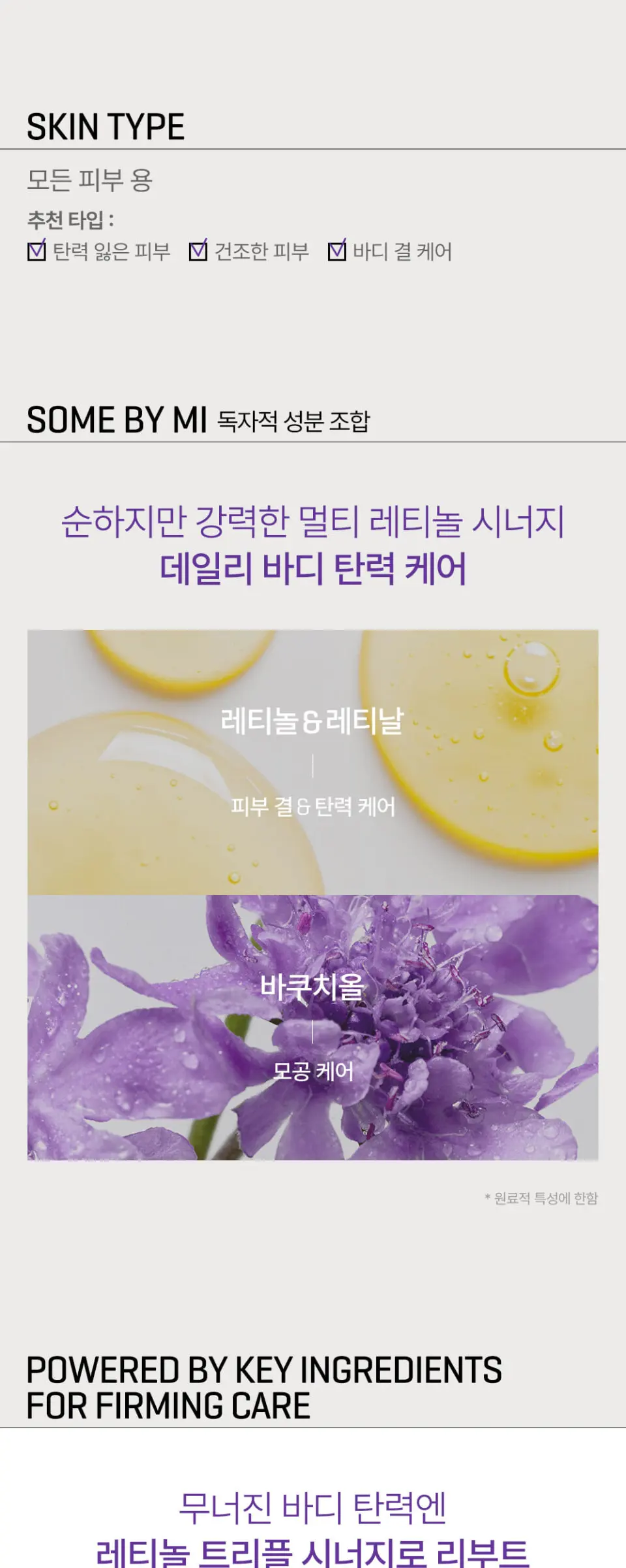 썸바이미 레티놀 레티날 퍼밍 바디 크림 [200ml] Detail