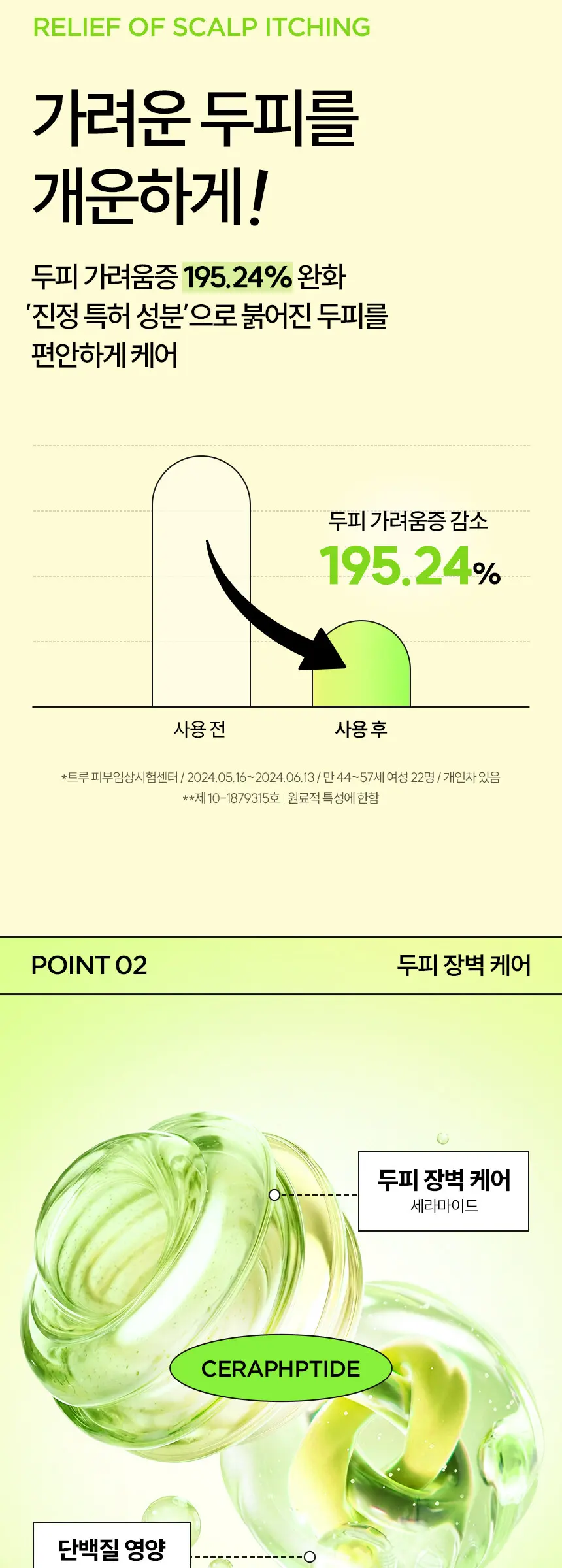 카밍세라 가려운 두피 헤어 토닉 200ml Detail