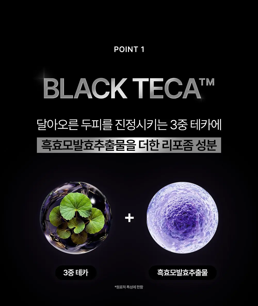 블랙테카 스칼프 샴푸 200ml Detail