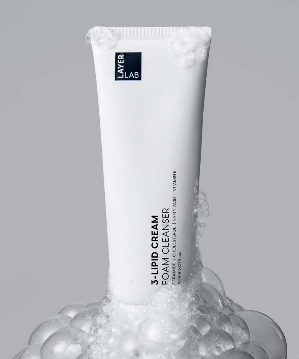 LAYER LAB 3-Lipid Cream Mildly Acidic Foam Cleanser 150ml
