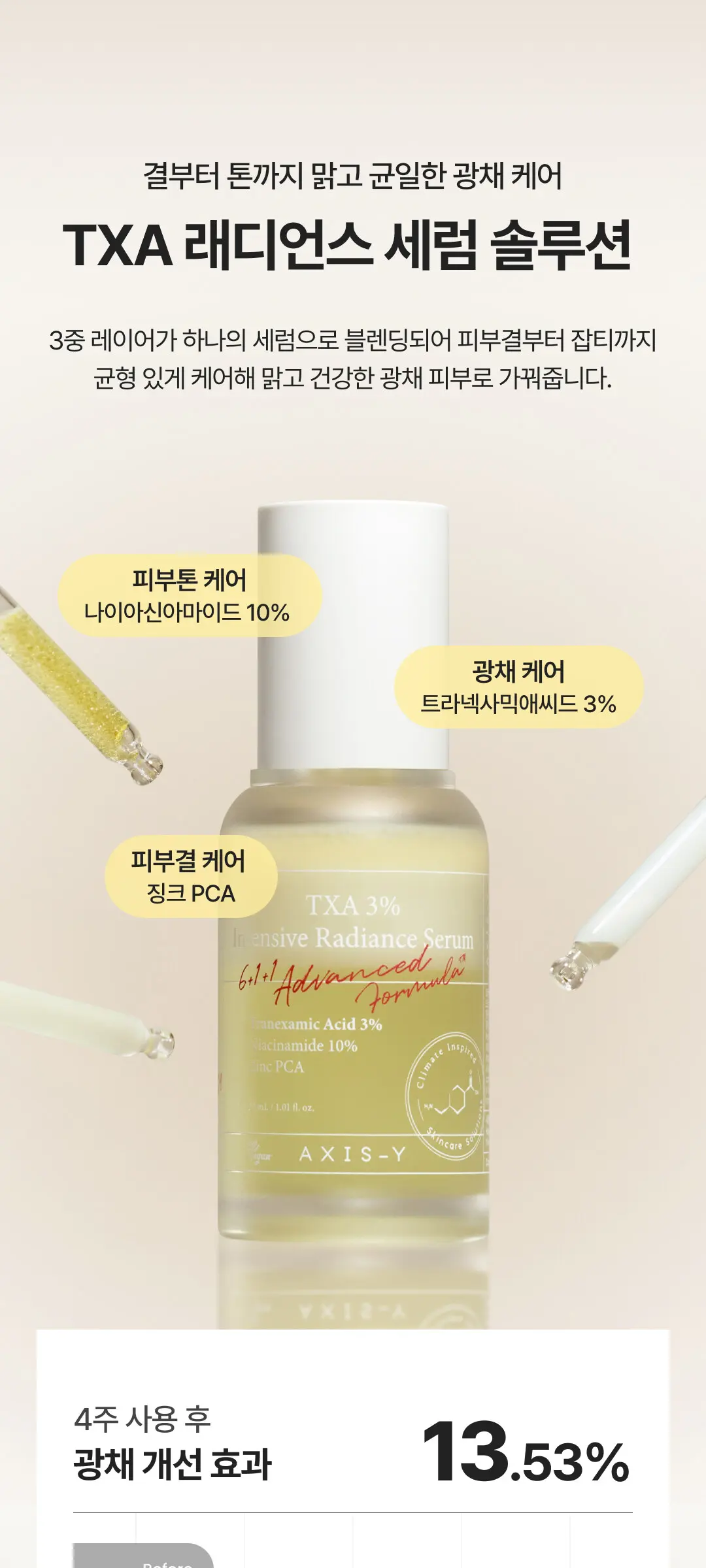 티엑스에이3%인텐시브래디언스세럼 30ml Detail