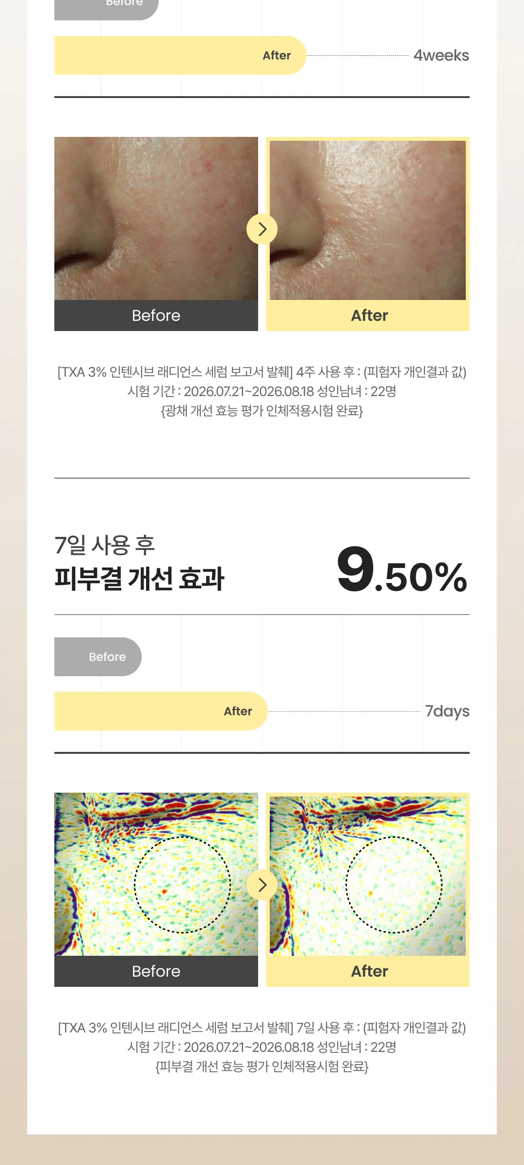 티엑스에이3%인텐시브래디언스세럼 30ml Detail