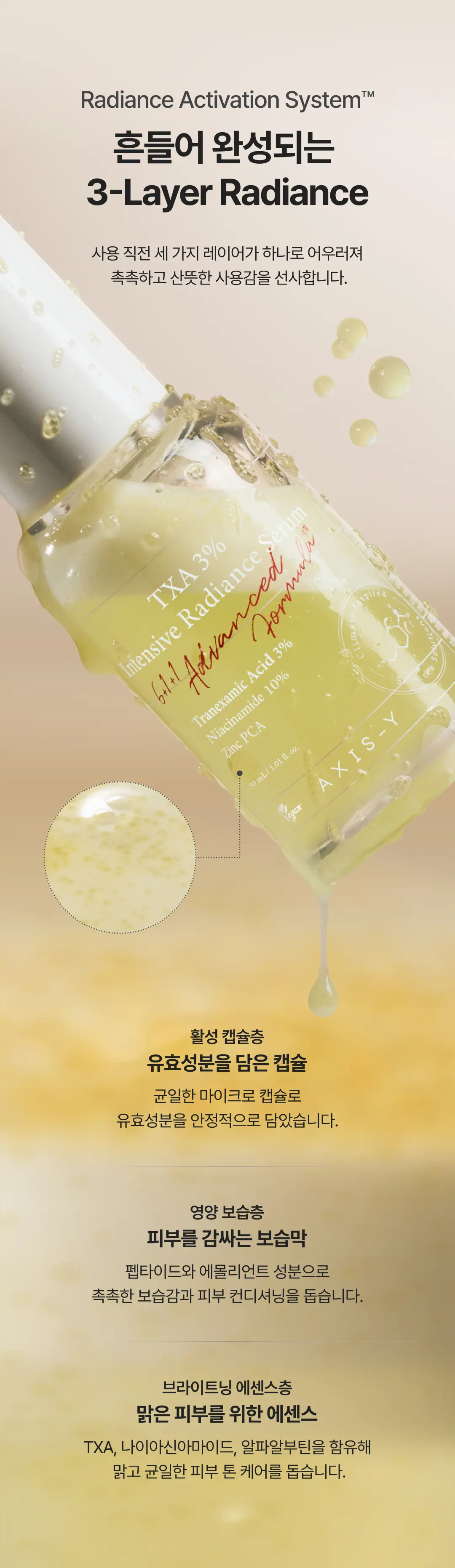 티엑스에이3%인텐시브래디언스세럼 30ml Detail