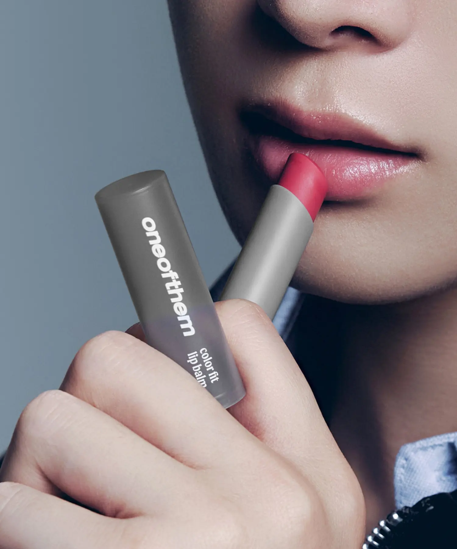 oneofthem Color Fit Men's Tinted Lip Balm 3.4g - Hip Berry