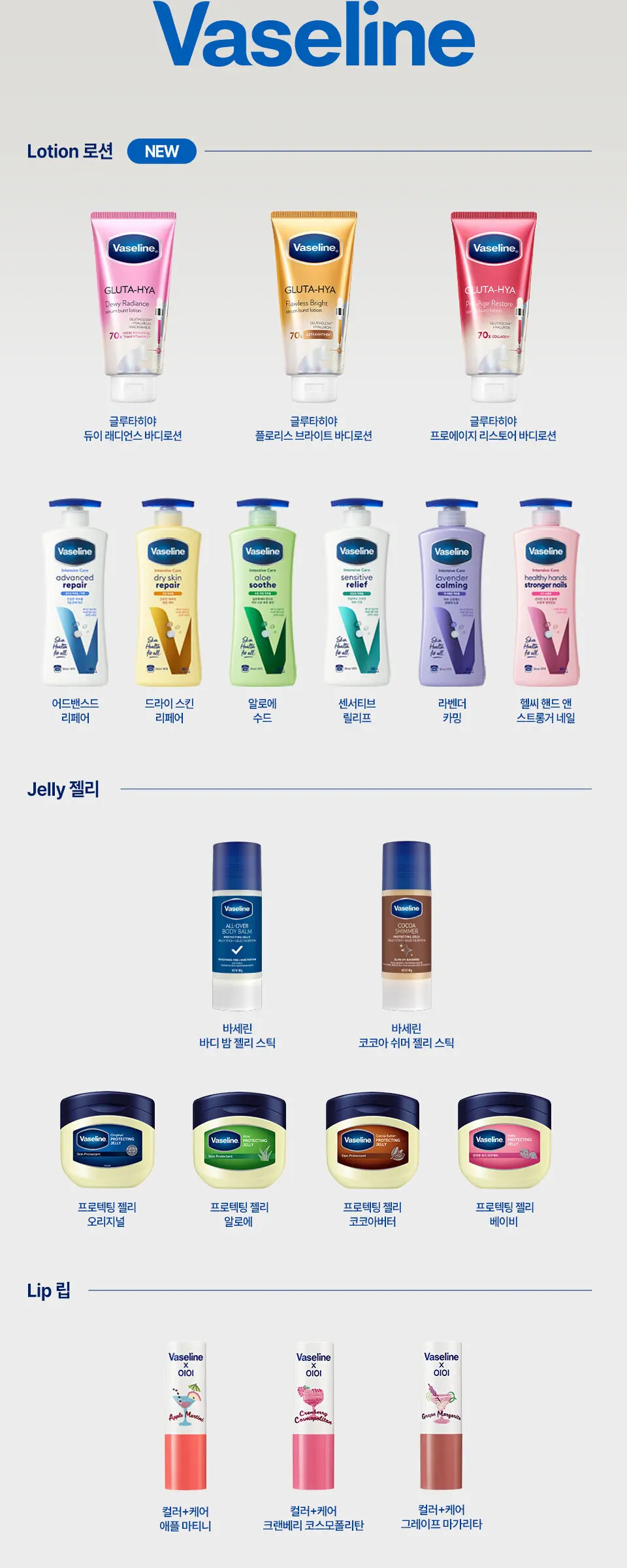 바세린 글루타히야 프로에이지 리스토어 바디로션 300ML Detail