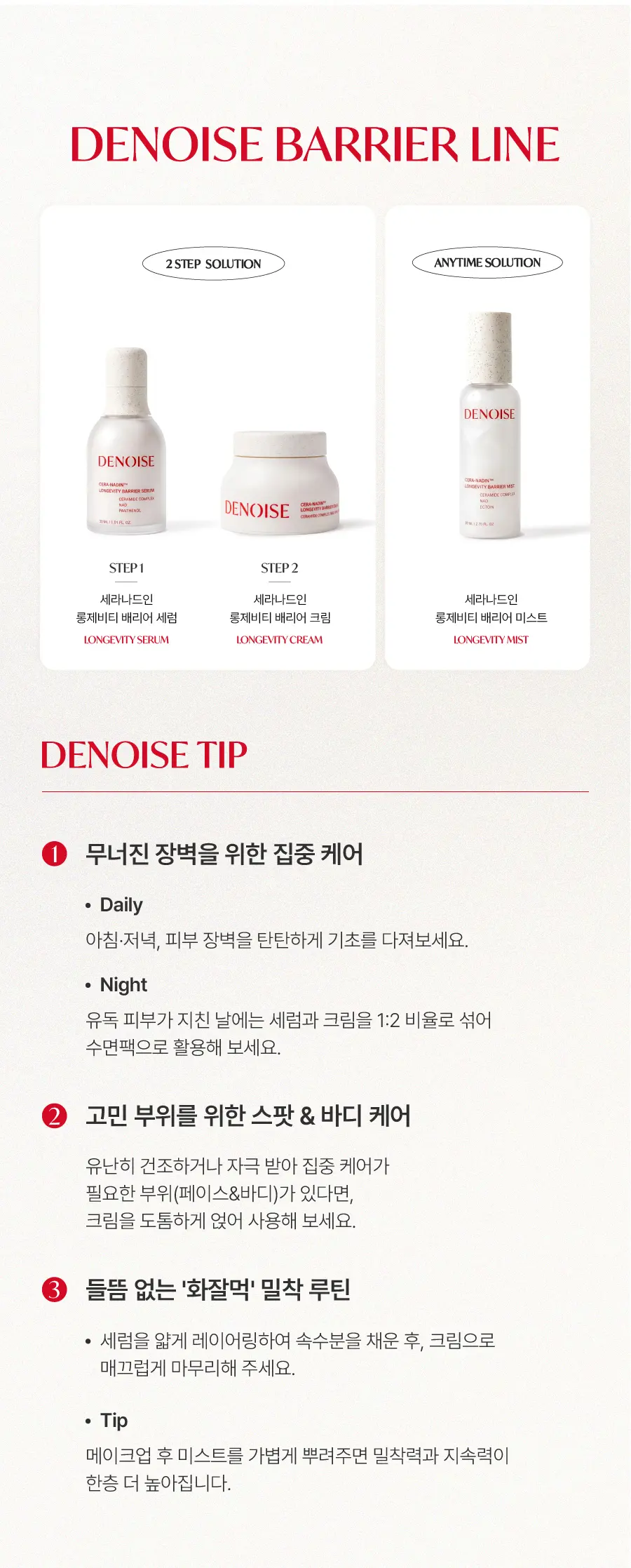롱제비티 베리어 세럼 30ml Detail
