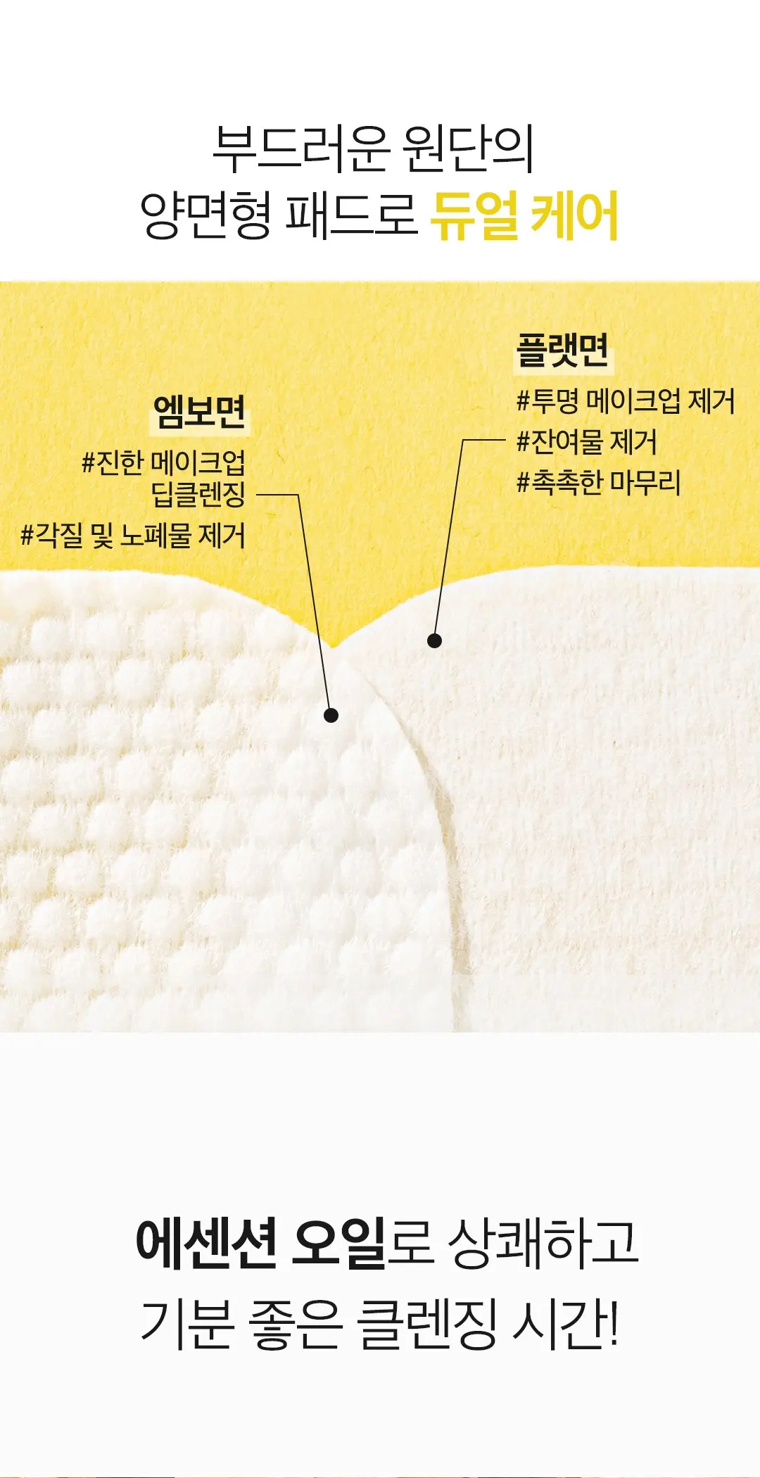 아리얼 릴리빙 퓨어풀 립앤아이 리무버 패드 30p, 55g, 1개 Detail