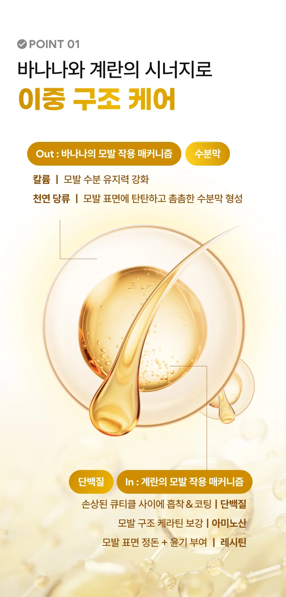 [뚱바] 옐로우믹스 바나나에그 트리트먼트 320ml Detail