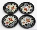 SHOP OF KOREA Najonchilgi Coaster 4-Piece Set Peony Butterfly