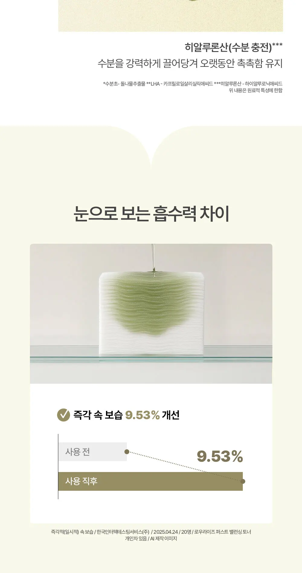 퍼스트 밸런싱 토너 400ML Detail