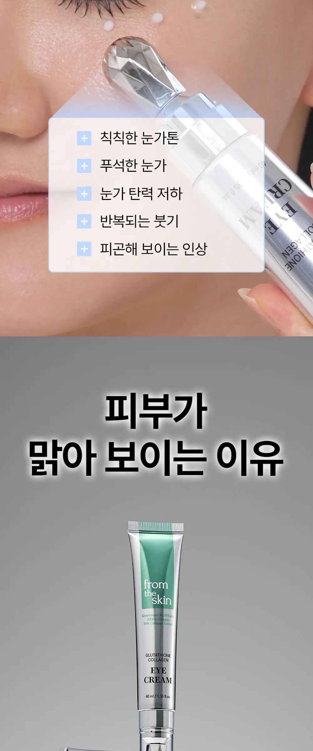 글루타치온 콜라겐 아이 크림 40ml Detail