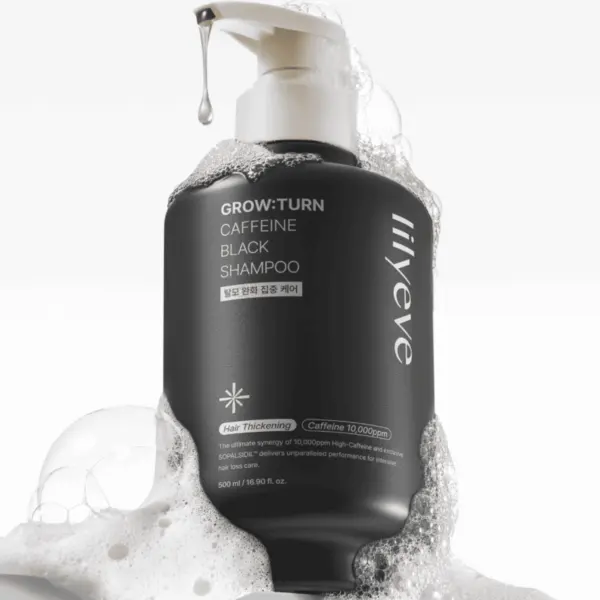 Lilyeve Growturn Caffeine Black Shampoo 500ml