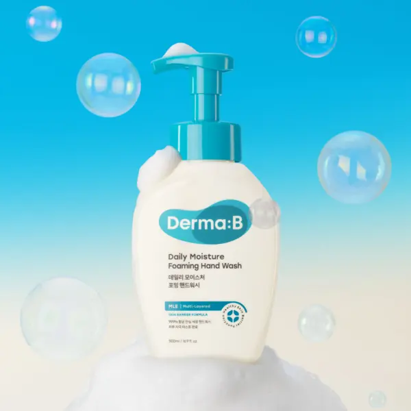 Derma:B Daily Moisture Foaming Hand Wash 500 ml