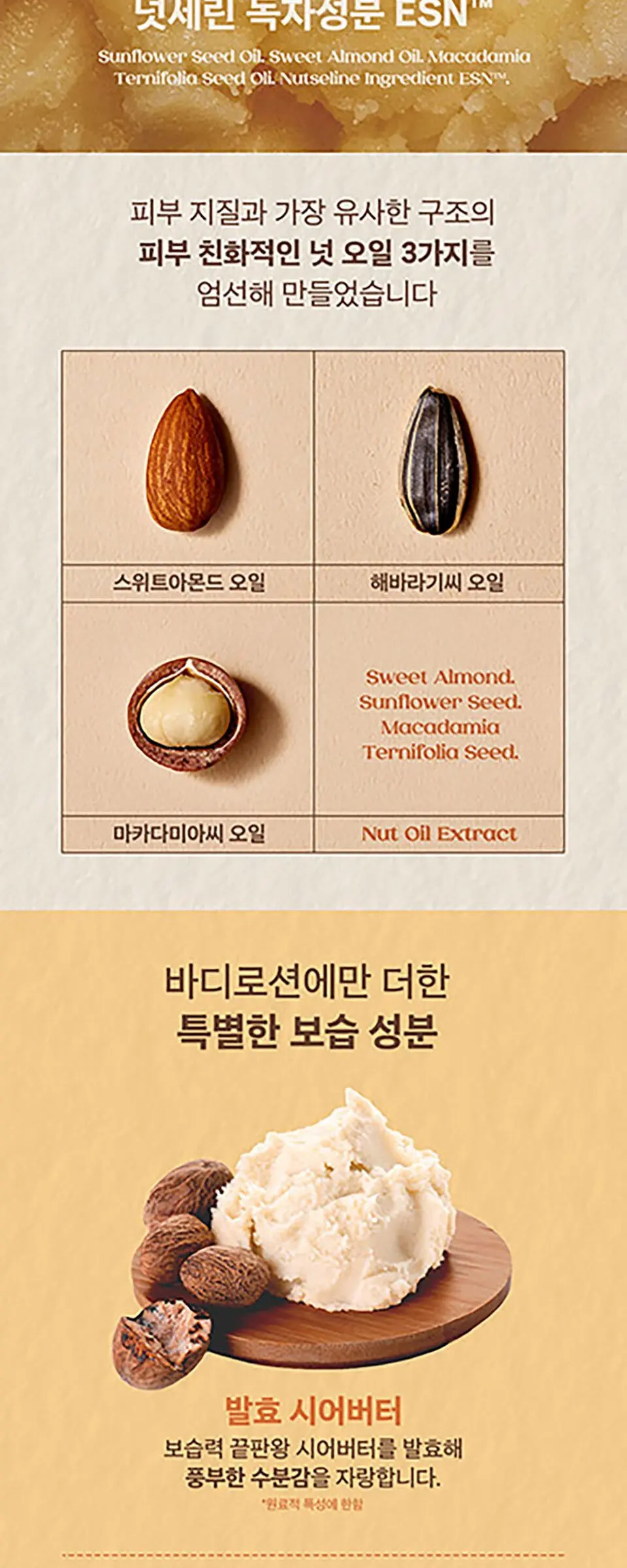 슈퍼 넛 무향 바디로션 500ml Detail