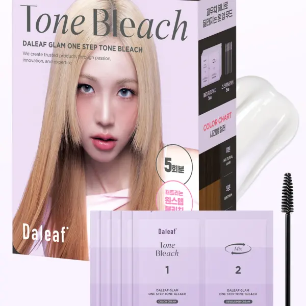 DALEAF GLAM One-Step Tone Bleach Brow Cream 5uses