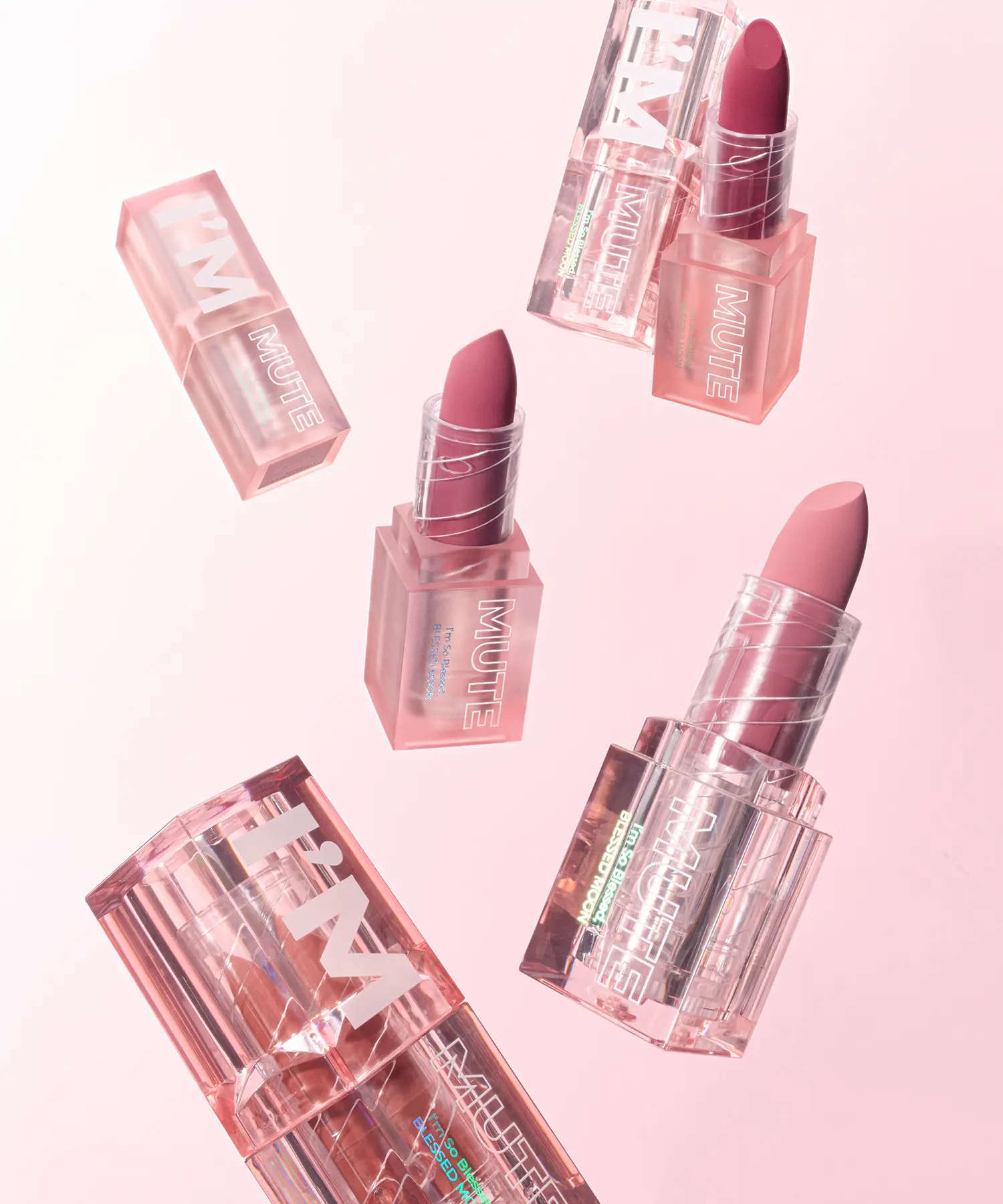 BLESSED MOON I'm Mute Lipstick 3.4g