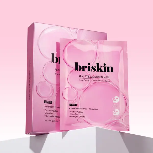 briskin Real Fit Second Skin Mask Moisture Intensive 28g*5sheets