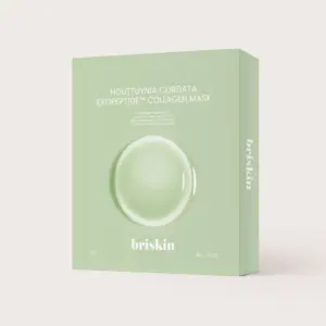 briskin Houttuynia Cordata Exopeptide Collagen Mask 40ml × 5 Sheets