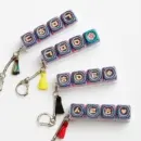 K-Heritage Hangeul Signboard Keycap Keyring