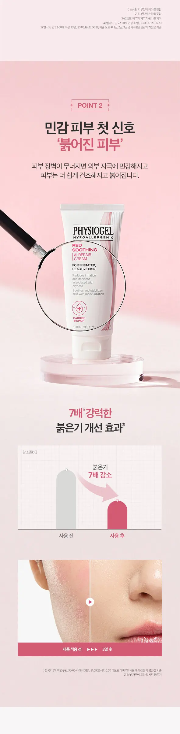 피지오겔 레드수딩 AI 리페어크림 100ml Detail