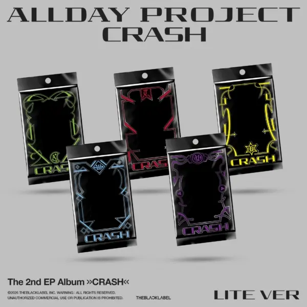 ALLDAY PROJECT The 2nd EP Album CRASH LITE ver. - One of Five Types Sent at Random.